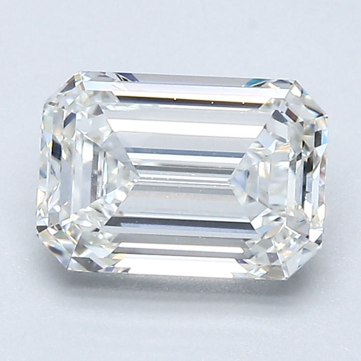 1.57 Carat Emerald Cut Natural Diamond