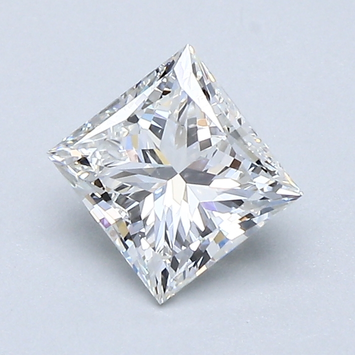 0.9 Carat Princess Cut Natural Diamond