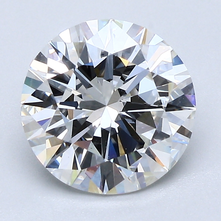 2.08 Carat Round Cut Natural Diamond