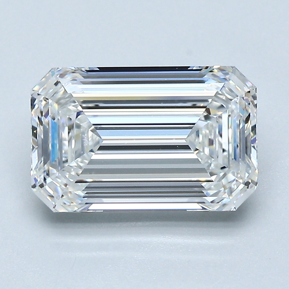 3.04 Carat Emerald Cut Natural Diamond