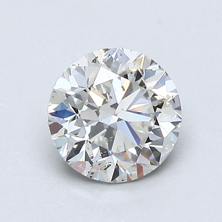 0.9 Carat Round Cut Natural Diamond