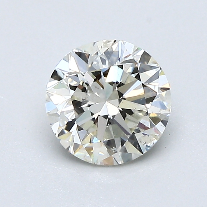 0.9 Carat Round Cut Natural Diamond