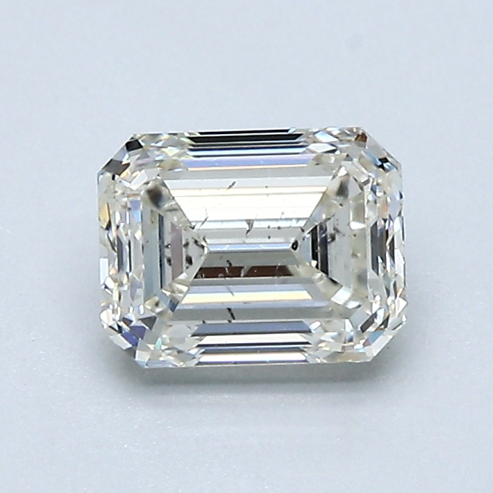 1 Carat Emerald Cut Natural Diamond