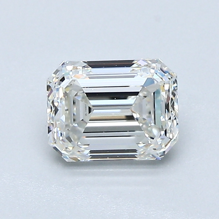 0.9 Carat Emerald Cut Natural Diamond