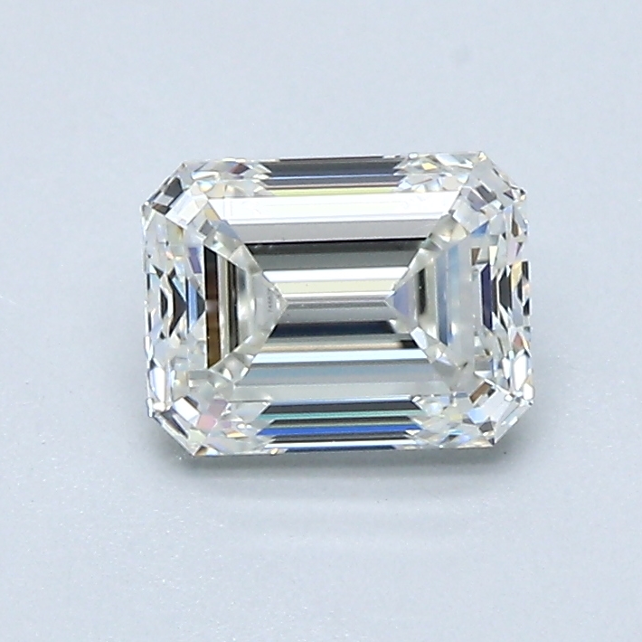 0.9 Carat Emerald Cut Natural Diamond