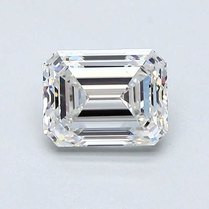 0.9 Carat Emerald Cut Natural Diamond