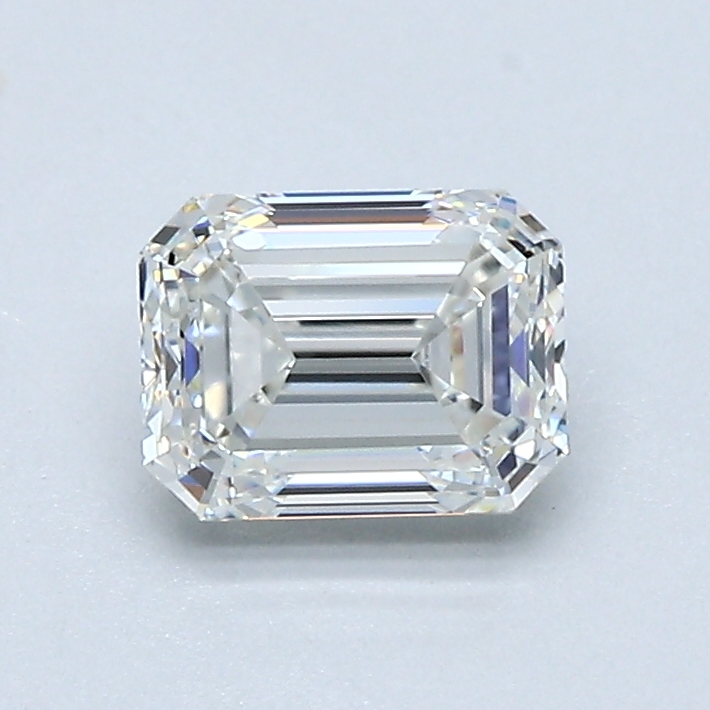 0.9 Carat Emerald Cut Natural Diamond