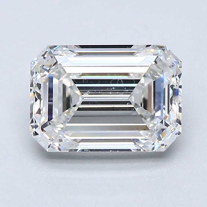 1.75 Carat Emerald Cut Natural Diamond