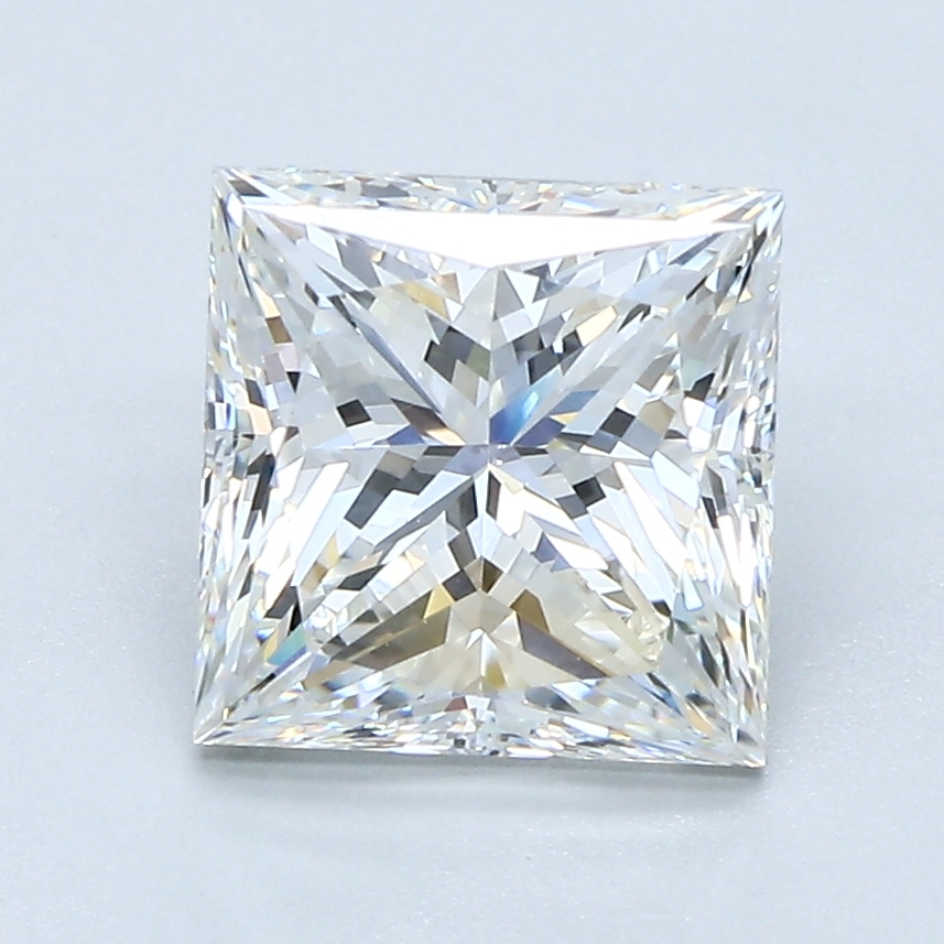 2.48 Carat Princess Cut Natural Diamond