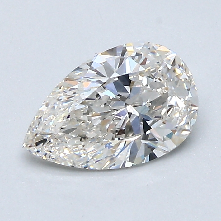 0.91 Carat Pear Cut Natural Diamond