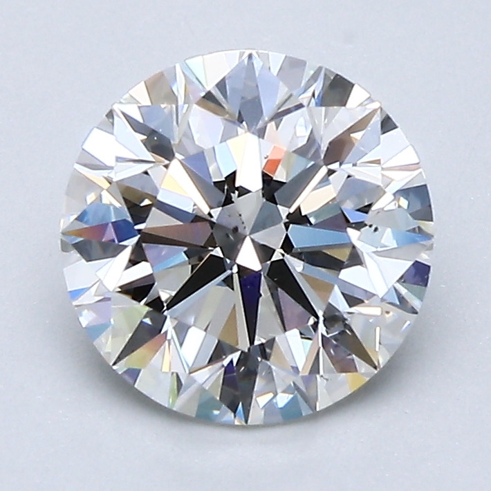 1.71 Carat Round Cut Natural Diamond