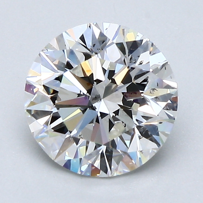 1.7 Carat Round Cut Natural Diamond
