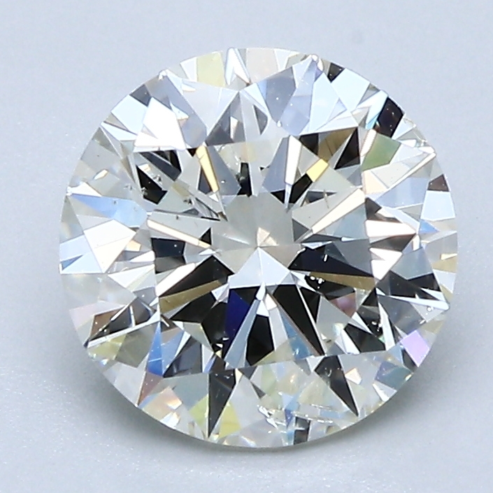 2.01 Carat Round Cut Natural Diamond