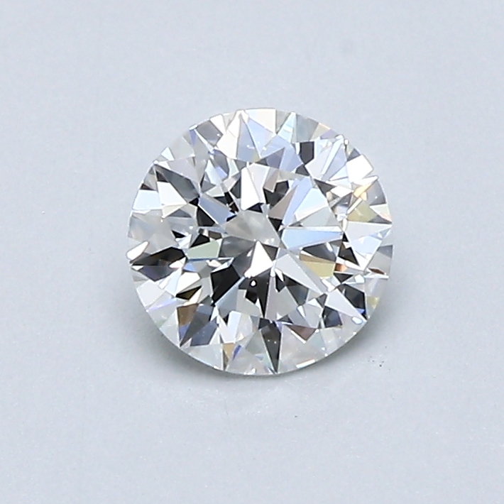0.57 Carat Round Cut Natural Diamond