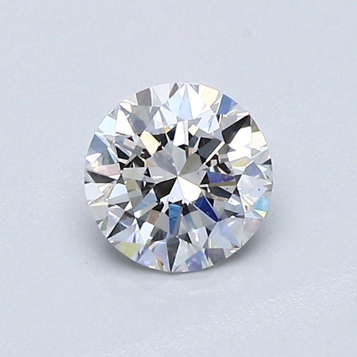 0.56 Carat Round Cut Natural Diamond