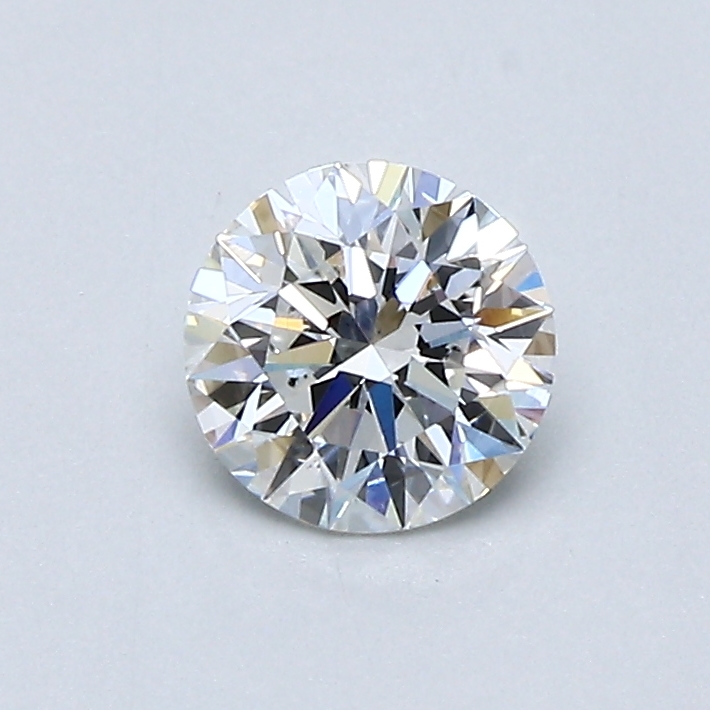 0.56 Carat Round Cut Natural Diamond