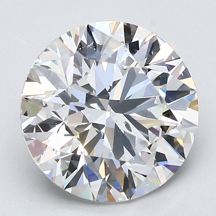 2.52 Carat Round Cut Natural Diamond