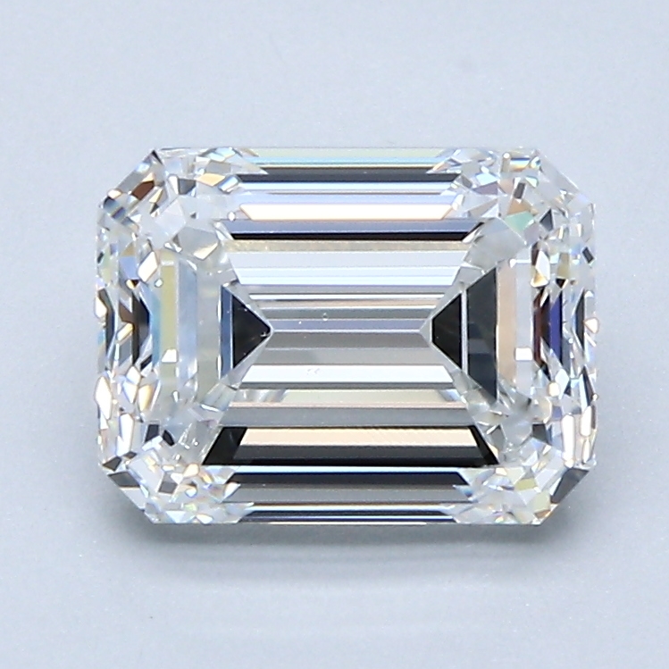 2.01 Carat Emerald Cut Natural Diamond