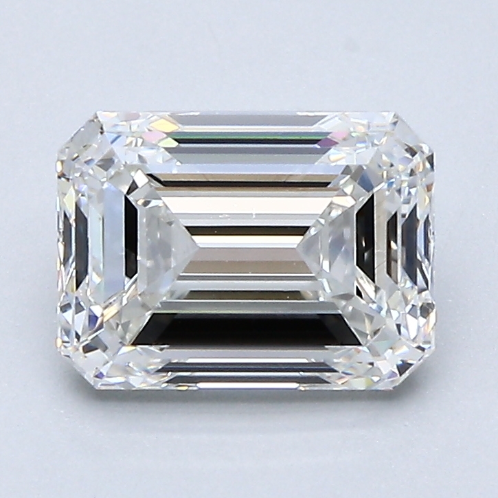 1.72 Carat Emerald Cut Natural Diamond