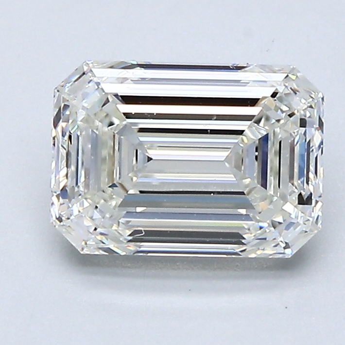 1.7 Carat Emerald Cut Natural Diamond