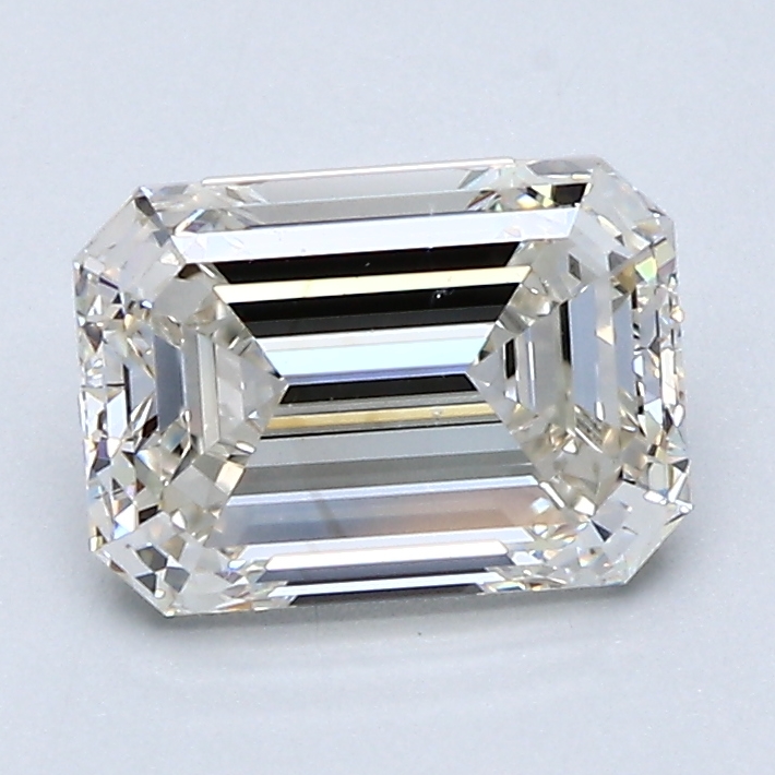 1.56 Carat Emerald Cut Natural Diamond