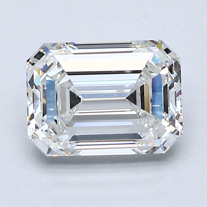 1.54 Carat Emerald Cut Natural Diamond