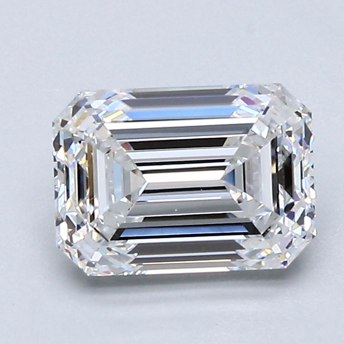 1.5 Carat Emerald Cut Natural Diamond