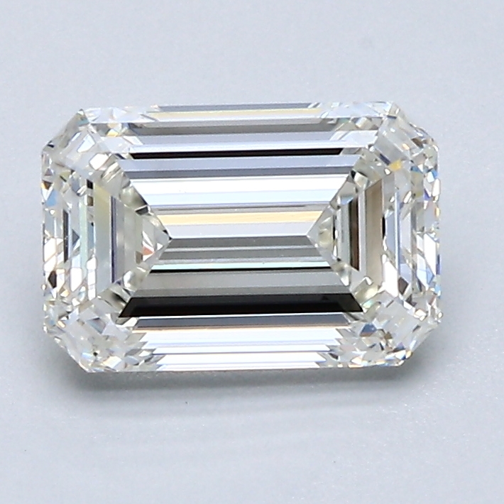 1.5 Carat Emerald Cut Natural Diamond