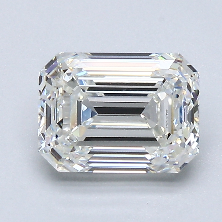 1.5 Carat Emerald Cut Natural Diamond