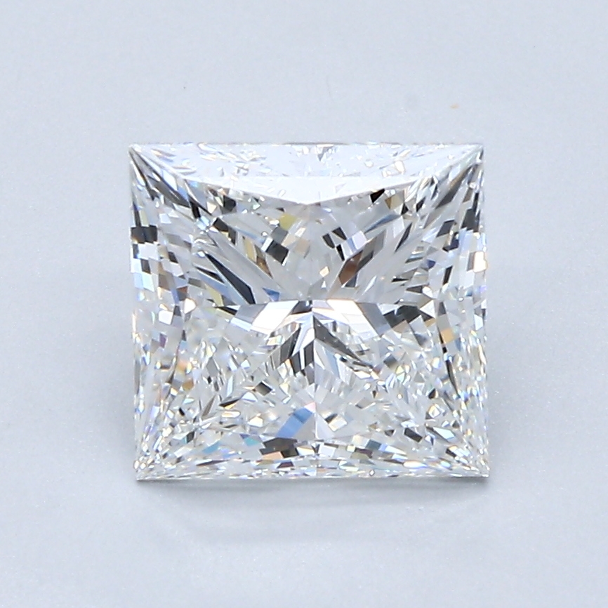 2 Carat Princess Cut Natural Diamond