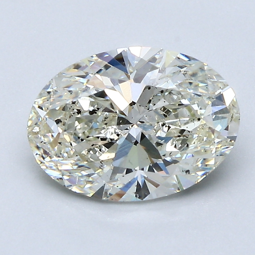 2.01 Carat Oval Cut Natural Diamond