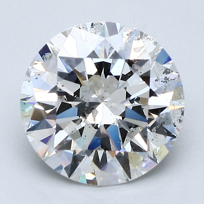 2.51 Carat Round Cut Natural Diamond