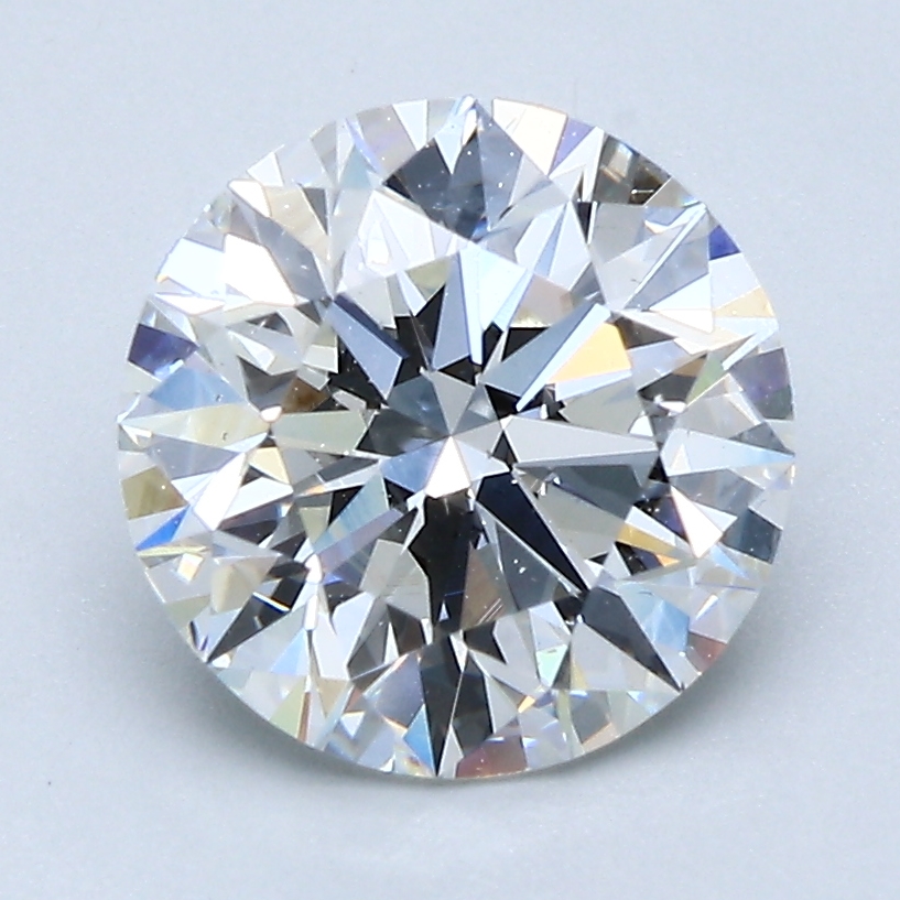 2.5 Carat Round Cut Natural Diamond