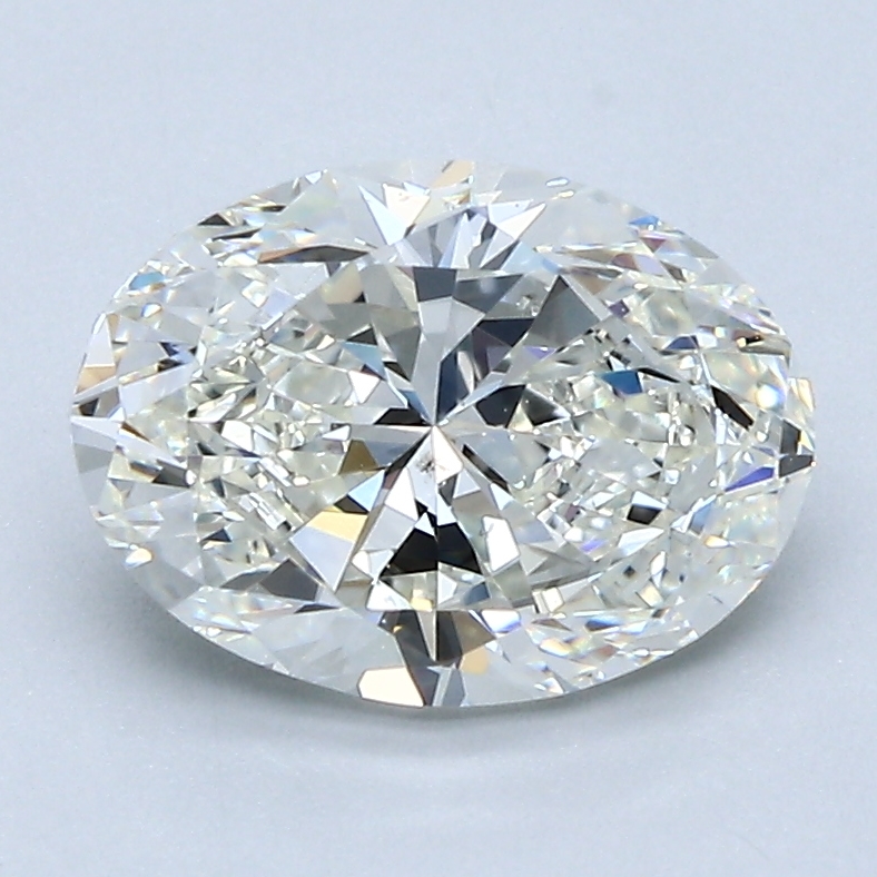 2.01 Carat Oval Cut Natural Diamond