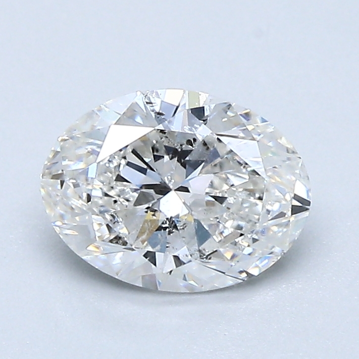 1 Carat Oval Cut Natural Diamond