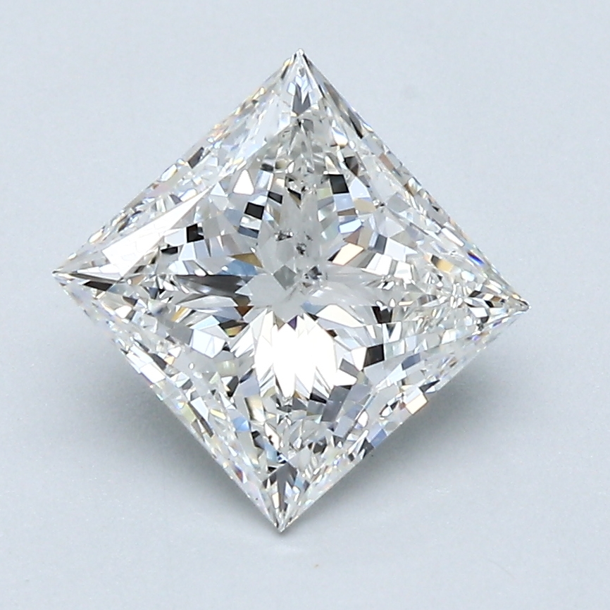 1.8 Carat Princess Cut Natural Diamond