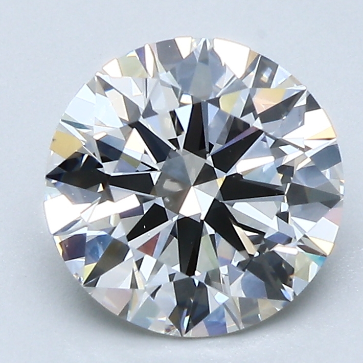 2.01 Carat Round Cut Natural Diamond