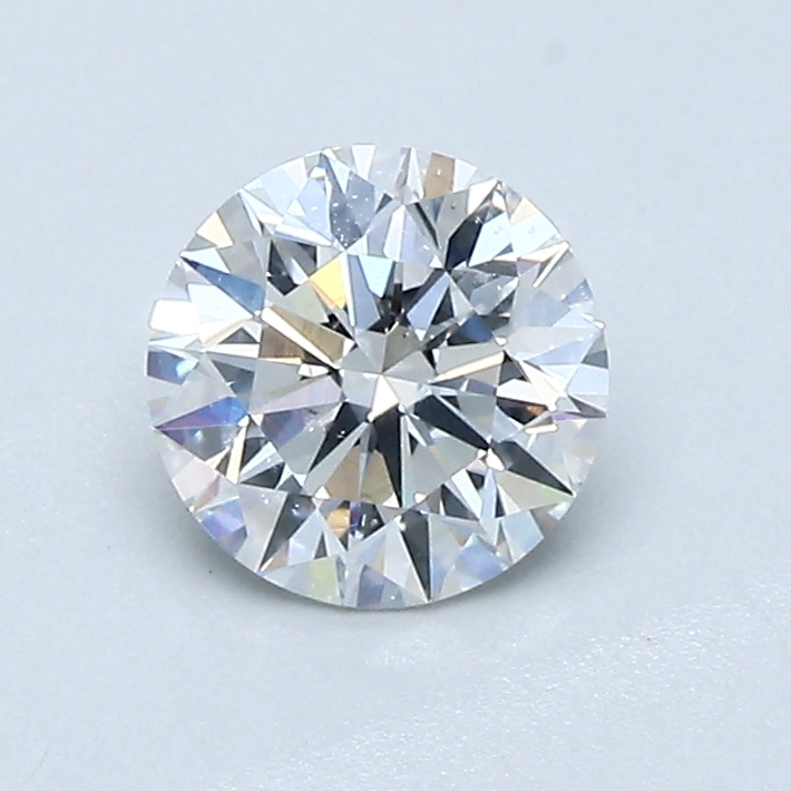 0.76 Carat Round Cut Natural Diamond