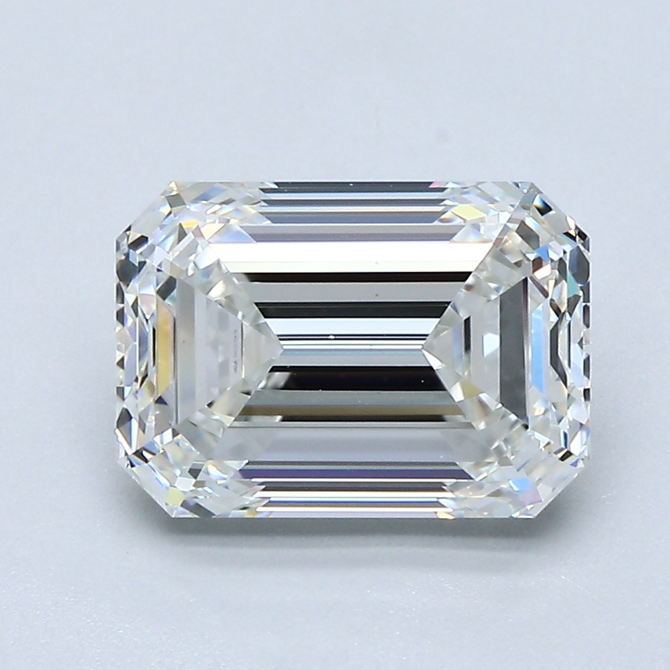 3.04 Carat Emerald Cut Natural Diamond