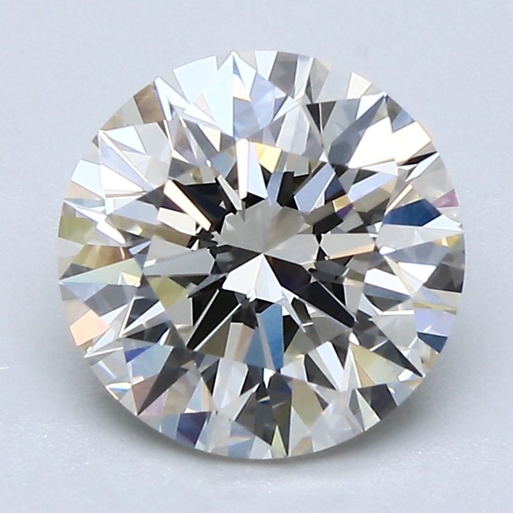 2.09 Carat Round Cut Natural Diamond
