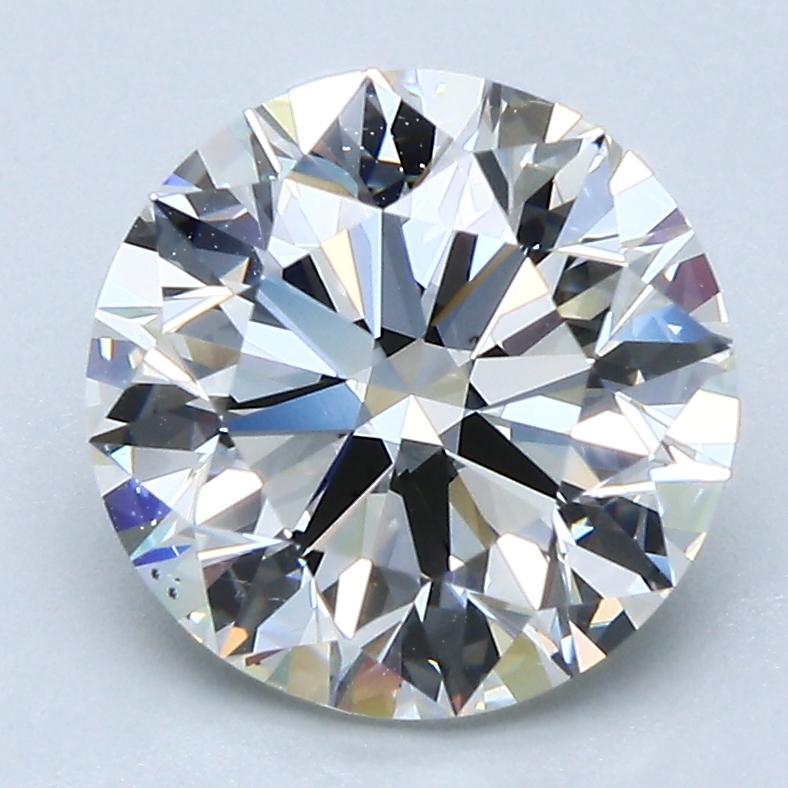 3.01 Carat Round Cut Natural Diamond