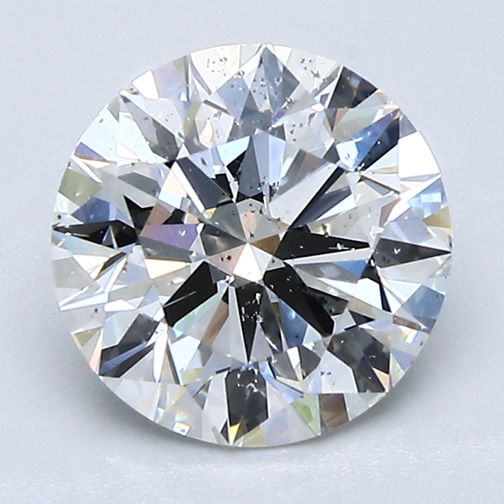 1.9 Carat Round Cut Natural Diamond