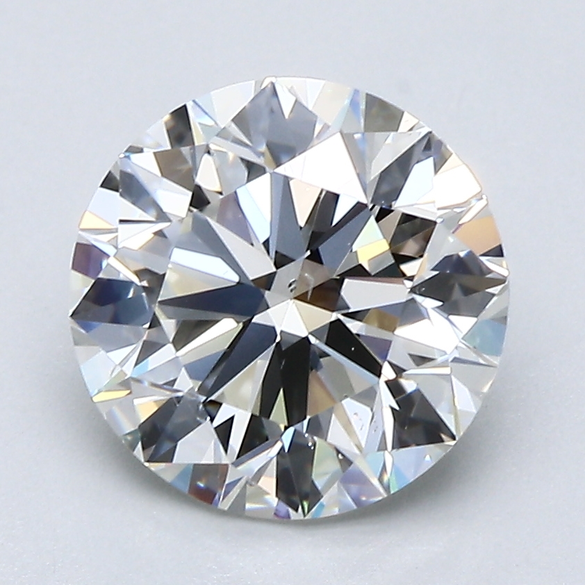2.72 Carat Round Cut Natural Diamond