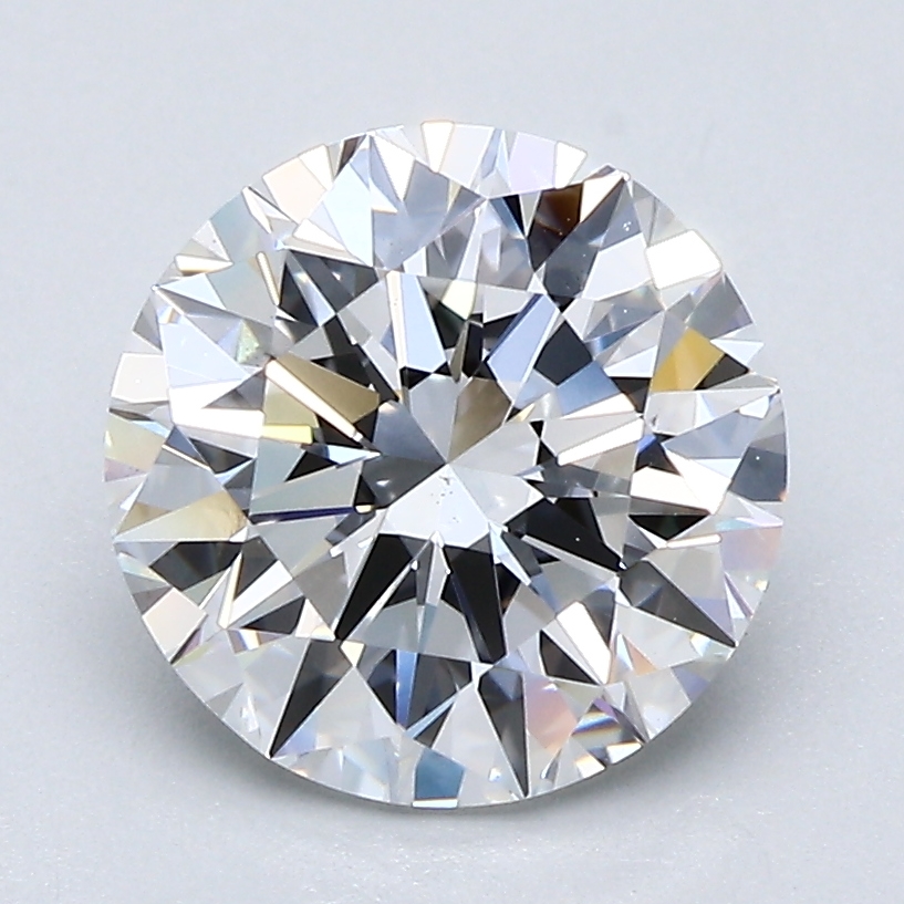 2.5 Carat Round Cut Natural Diamond
