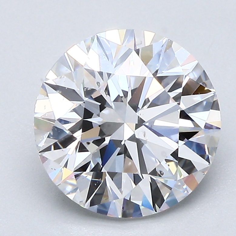 2.5 Carat Round Cut Natural Diamond