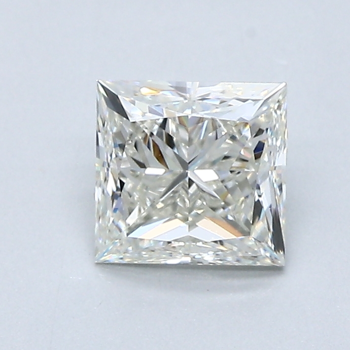 1 Carat Princess Cut Natural Diamond