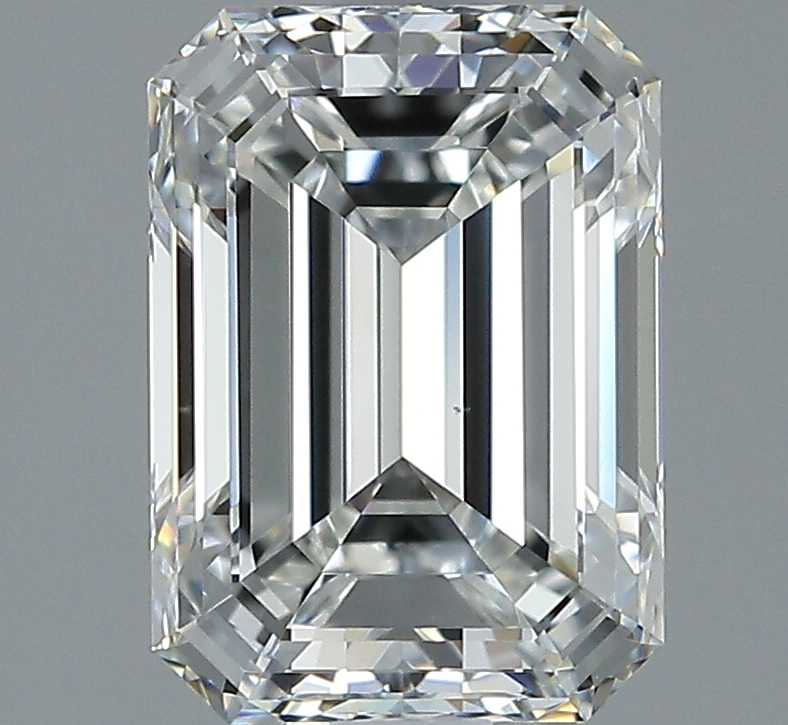 2.01 Carat Emerald Cut Natural Diamond