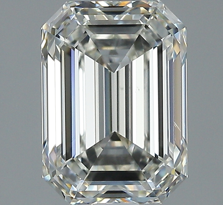2.01 Carat Emerald Cut Natural Diamond