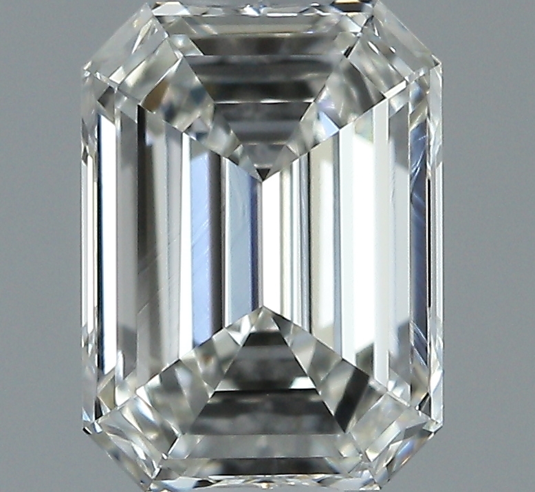 1 Carat Emerald Cut Natural Diamond