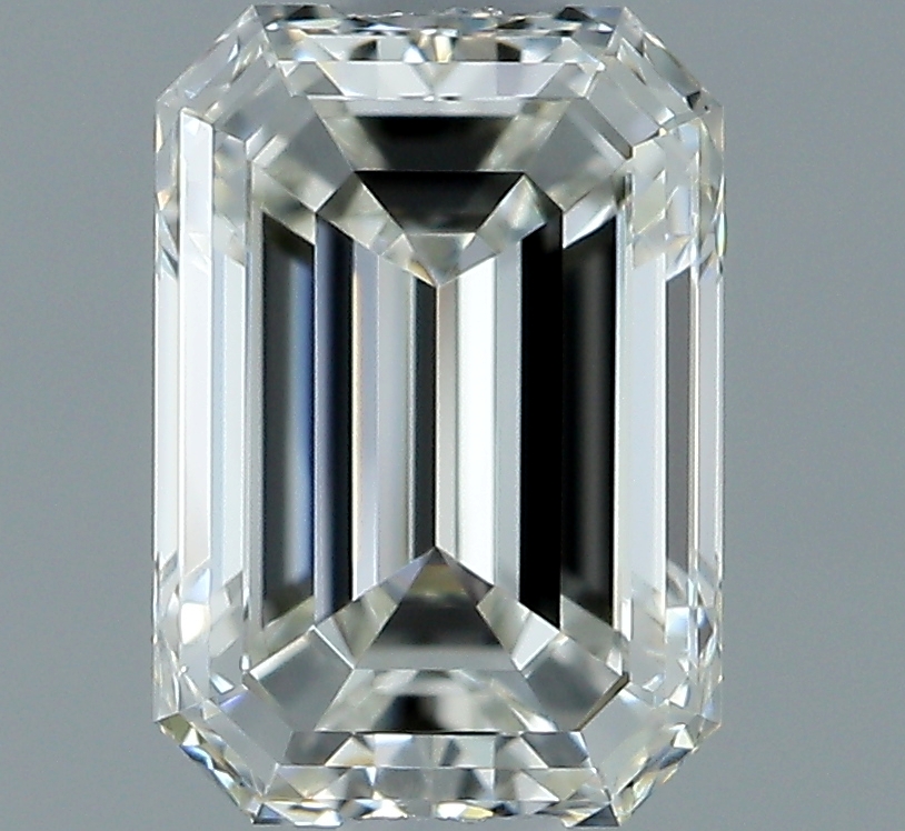 1 Carat Emerald Cut Natural Diamond